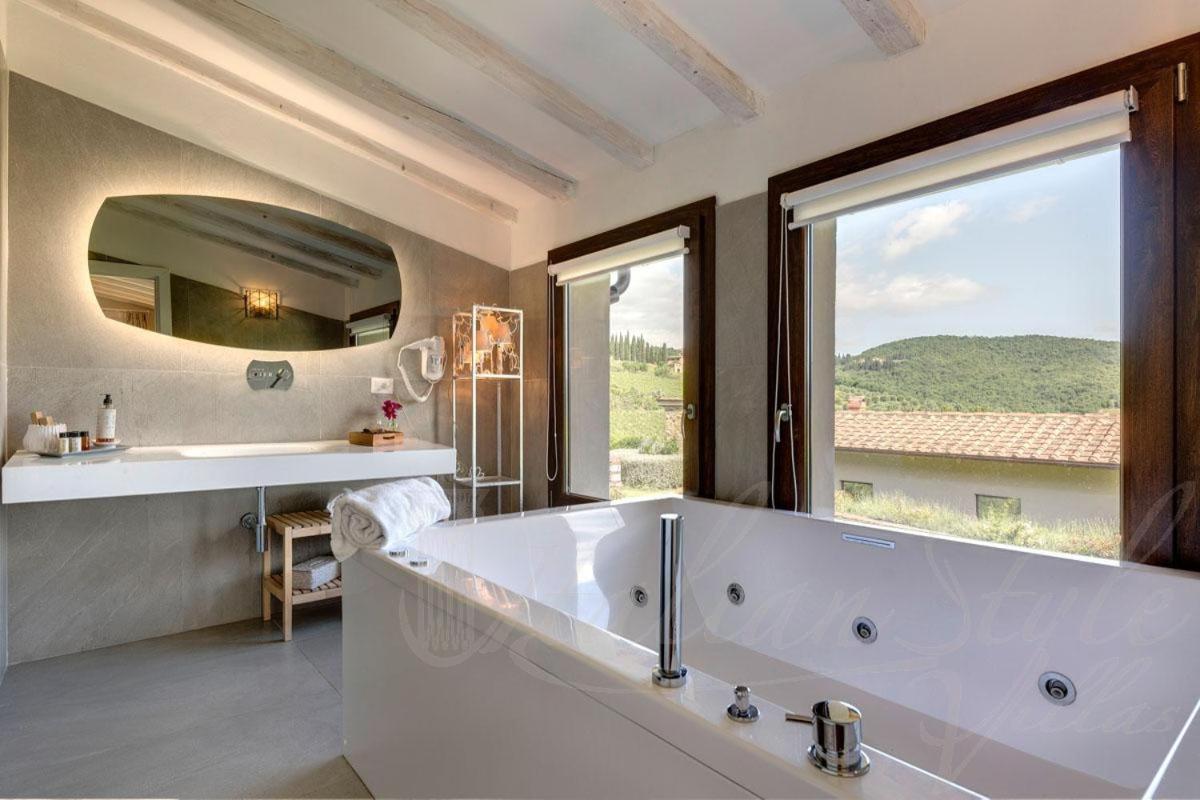Villa Il Tinaio Panzano in Chianti Kültér fotó